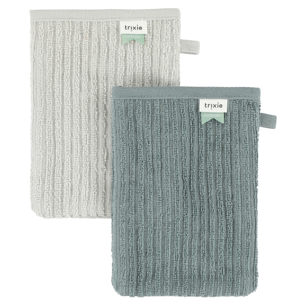 Waschhandschuhe 2-pack - Hush Petrol